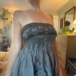 Lapis Women's Grey and Brown Skirt